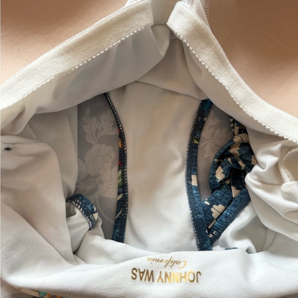 JOHNNY WAS Nessa Tie-Front One-Piece Swimsuit - Picture 6 of 6